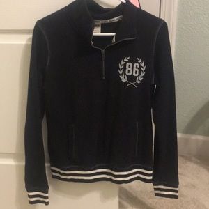 vintage Victoria's Secret PINK quarter zip